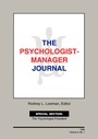 Cover: The Psychologist-Manager Journal - Routledge