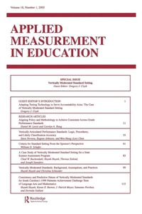 Enlarge image Cover: Vertically Moderated Standard Setting - Routledge