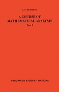 Cover: A Course of Mathematical Analysis - Elsevier