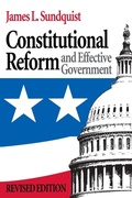 Cover: Constitutional Reform and Effective Government - Brookings Institution