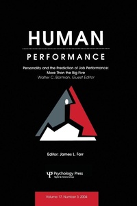 Enlarge image Cover: Personality and the Prediction of Job Performance - Psychology Press