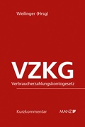 Cover: Verbraucherzahlungskontogesetz VZKG - Manz