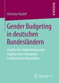 Cover: Gender Budgeting in deutschen Bundesl&auml;ndern - Springer VS