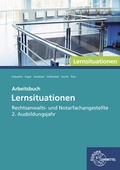 Cover: Rechtsanwalts- und Notarfachangestellte, Lernsituationen 2. Ausbildungsjahr - Europa-Lehrmittel