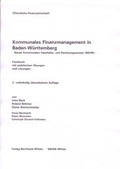 Cover: Kommunales Finanzmanagement in Baden-W&uuml;rttemberg - Bernhardt, Horst