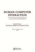 Cover: Human-robot Interaction - CRC Press