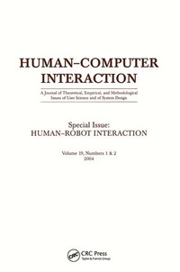 Enlarge image Cover: Human-robot Interaction - CRC Press