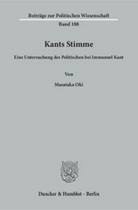 Abbildung von: Kants Stimme. - fibre
