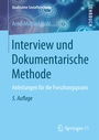 Cover: Interview und Dokumentarische Methode - Springer VS