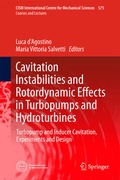 Cover: Cavitation Instabilities and Rotordynamic Effects in Turbopumps and Hydroturbines - Springer