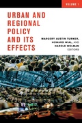 Cover: Urban and Regional Policy and its Effects - Brookings Institution