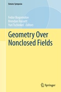 Cover: Geometry Over Nonclosed Fields - Springer