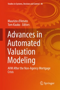 Enlarge image Cover: Advances in Automated Valuation Modeling - Springer