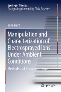 Abbildung von: Manipulation and Characterization of Electrosprayed Ions Under Ambient Conditions - Springer