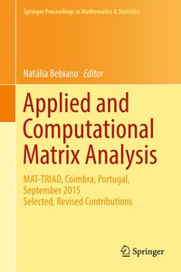 Abbildung von: Applied and Computational Matrix Analysis - Springer