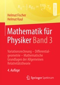 Cover: Mathematik f&uuml;r Physiker Band 3 - Springer Spektrum