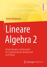 Abbildung von: Lineare Algebra 2 - Springer Spektrum