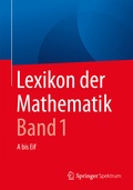 Cover: Lexikon der Mathematik: Band 1 - Springer Spektrum