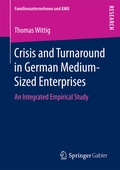Cover: Crisis and Turnaround in German Medium-Sized Enterprises - Springer Gabler