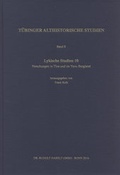 Cover: Lykische Studien / Forschungen in Tlos und im Yavu-Bergland - Habelt, R