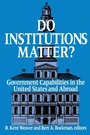 Cover: Do Institutions Matter? - Brookings Institution
