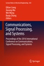 Cover: Communications, Signal Processing, and Systems - Springer