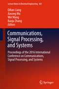 Cover: Communications, Signal Processing, and Systems - Springer