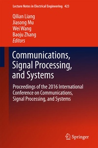 Enlarge image Cover: Communications, Signal Processing, and Systems - Springer
