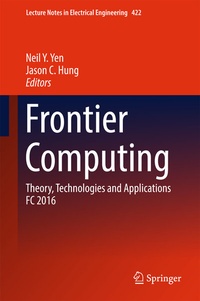 Enlarge image Cover: Frontier Computing - Springer