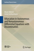 Cover: Bifurcation in Autonomous and Nonautonomous Differential Equations with Discontinuities - Springer