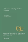 Cover: Influences on College Student Learning - Routledge