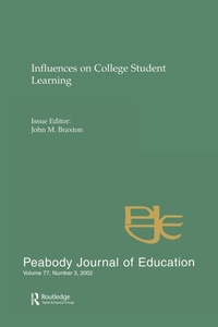 Enlarge image Cover: Influences on College Student Learning - Routledge