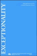 Cover: Academic Strategy Instruction, Part I - Lawrence Erlbaum Associates Inc