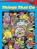 Cover: Spark Things That Go Find it! Color it! - Dover Children's