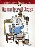 Cover: Creative Haven Norman Rockwell's Saturday Evening Post Classics Coloring Book - Dover Publications Inc.