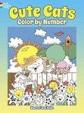 Cover: Cute Cats Color by Number - Dover Publications Inc.