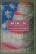 Cover: Restoring Fiscal Sanity - Brookings Institution