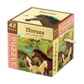 Cover: Horses 42 Piece Puzzle - Galison