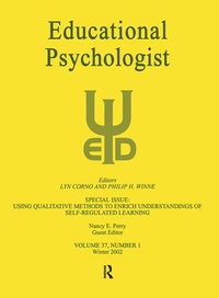 Enlarge image Cover: Using Qualitative Methods To Enrich Understandings of Self-regulated Learning - Routledge
