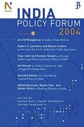 Cover: The India Policy Forum 2004 - Brookings Institution