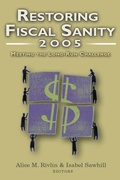 Cover: Restoring Fiscal Sanity 2005 - Brookings Institution