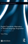 Cover: English Transitivity Alternation in Second Language Acquisition: an Attentional Approach - Routledge
