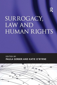 Enlarge image Cover: Surrogacy, Law and Human Rights - Routledge