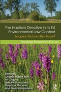 Bild: The Habitats Directive in its EU Environmental Law Context - Routledge