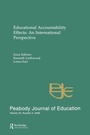 Cover: Educational Accountability Effects - Routledge