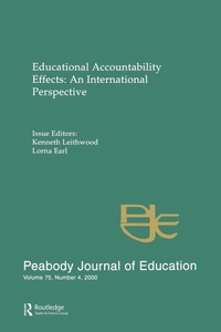 Enlarge image Cover: Educational Accountability Effects - Routledge
