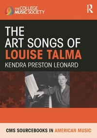 Abbildung von: The Art Songs of Louise Talma - Routledge
