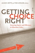 Cover: Getting Choice Right - Brookings Institution