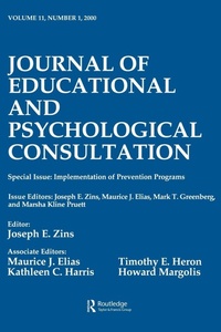 Enlarge image Cover: Implementation of Prevention Programs - Routledge