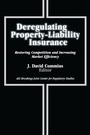 Cover: Deregulating Property-Liability Insurance - Brookings Institution